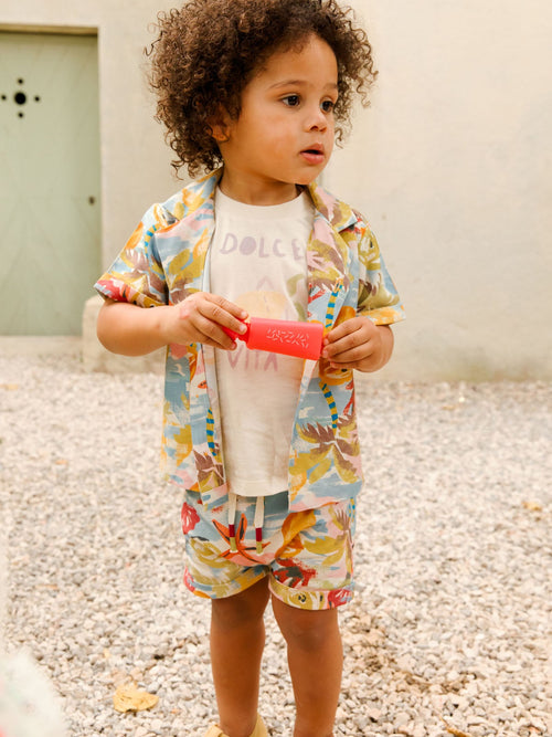 Bébé Garçons Shirt Alov Multicolor Fun Beach