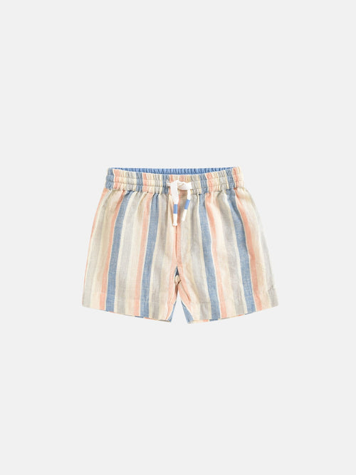 Bébé Garçons Shorts Obiki Sand Riviera Stripes