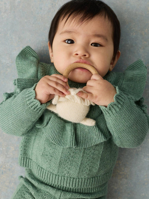 Bébé Fille Pull Satiane Lichen