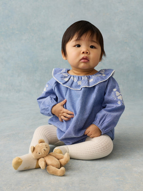Bébé Fille Barboteuse Ilani Light Blue