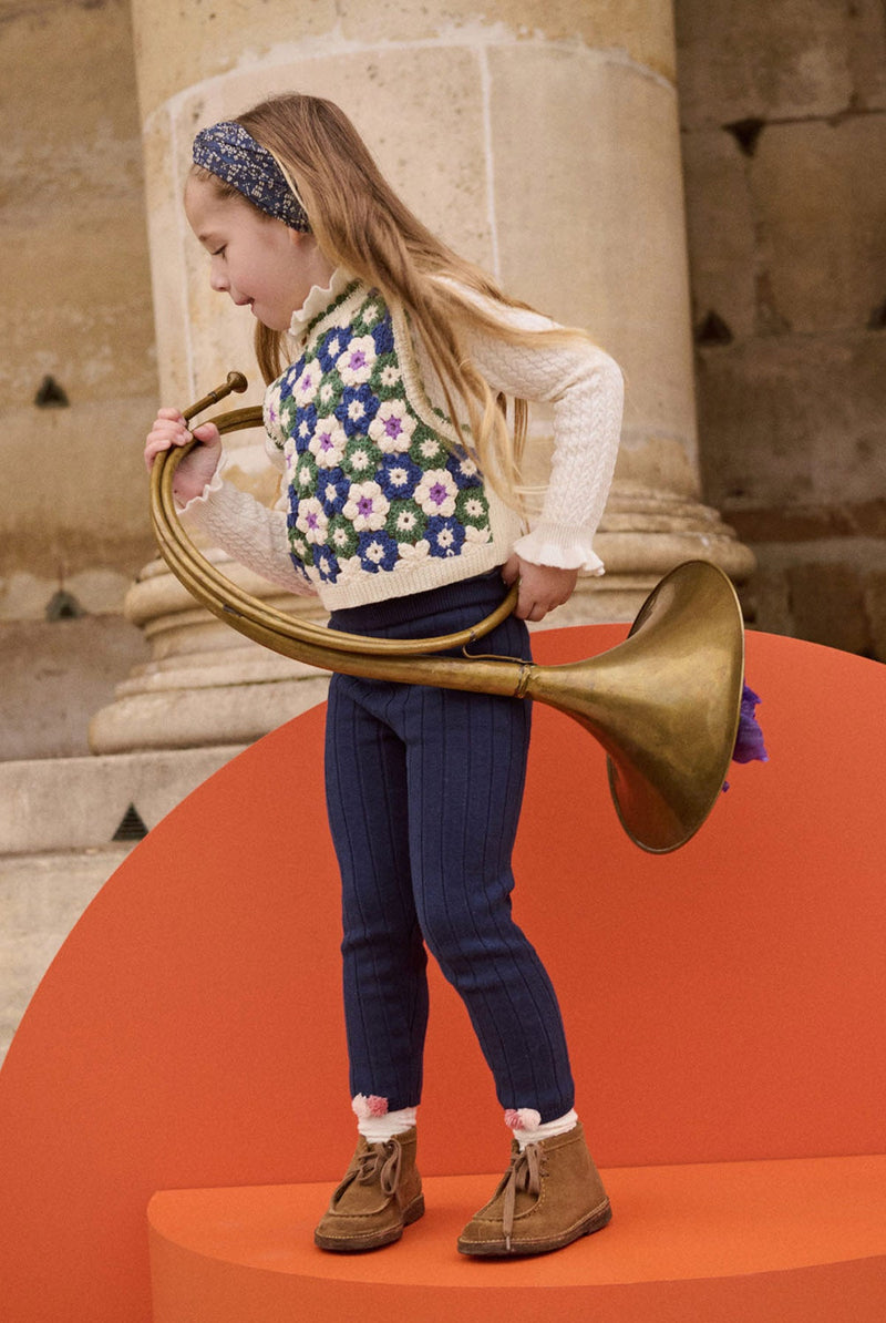 Top en crochet Rynia