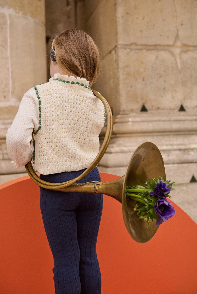 Top en crochet Rynia