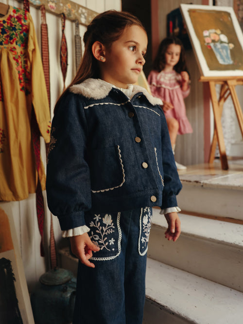 Fille Veste Rafalina Indigo