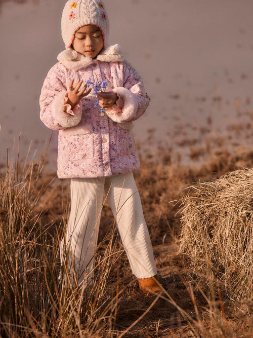 Fille Manteau Dalila Pink Linden Blossom
