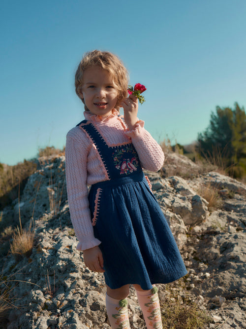 Fille Robe Agata Navy