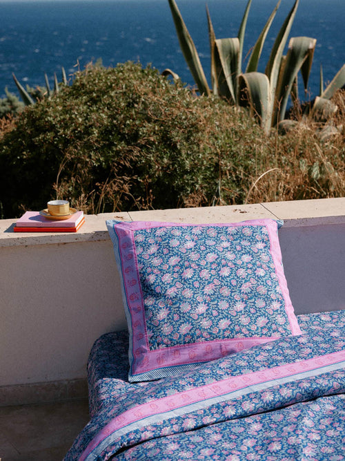 Home Pillow Case Valerie Blue Capri Cove