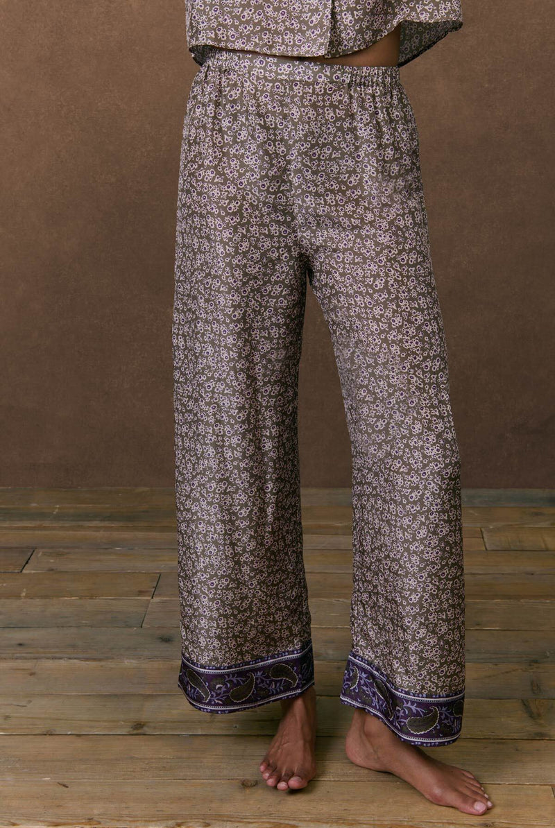 Bas De Pyjama En Soie Melycia
