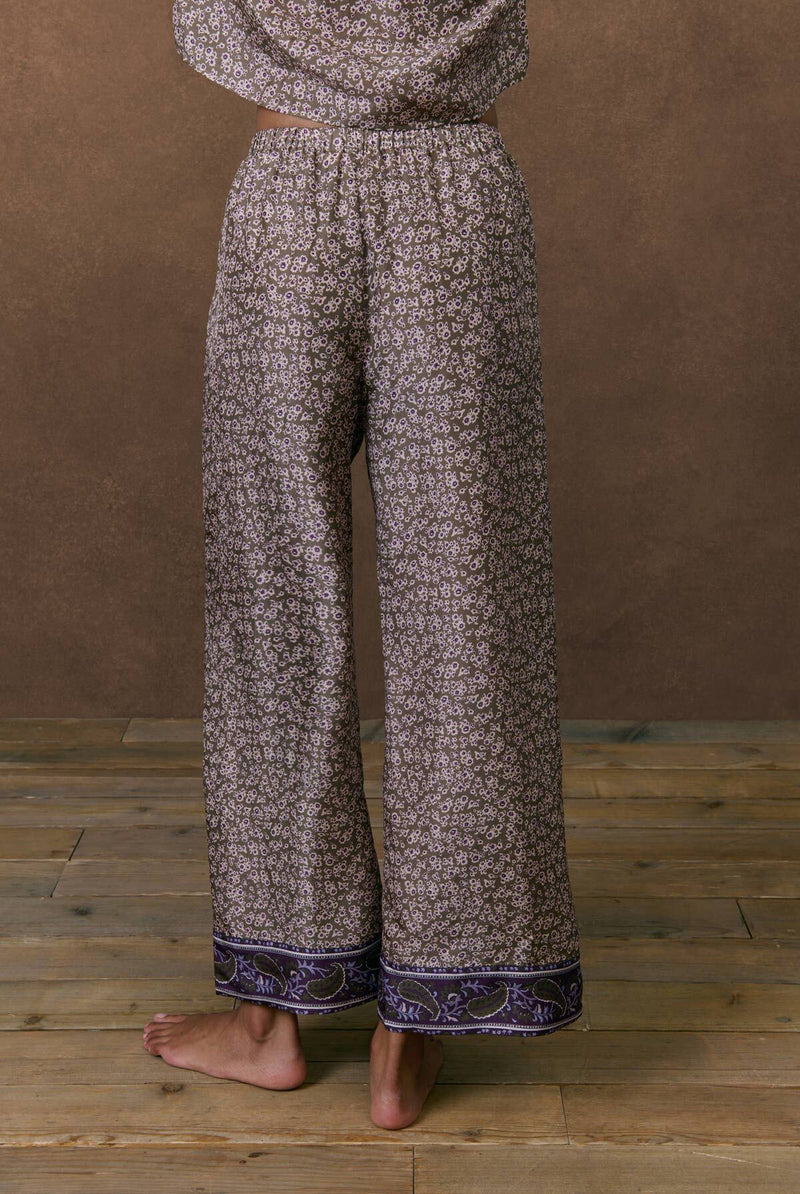 Bas De Pyjama En Soie Melycia