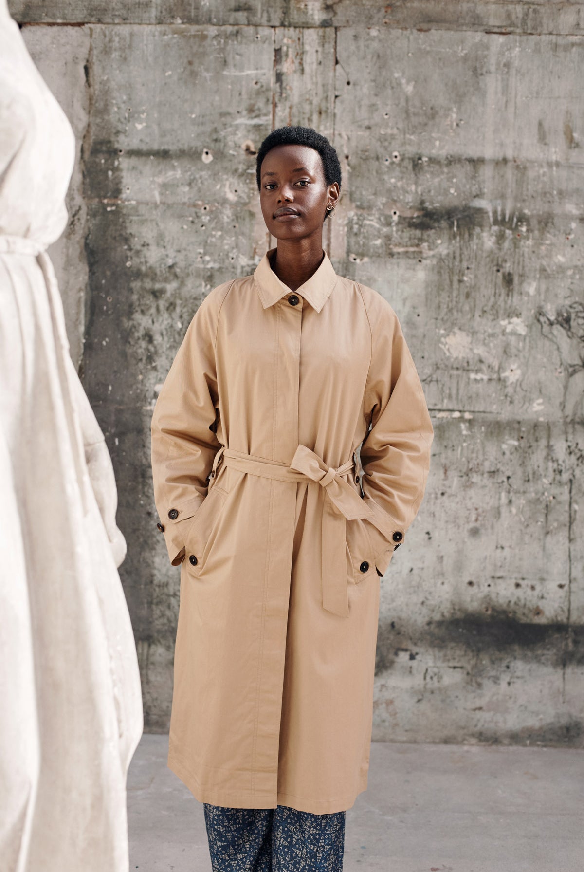 Tessann Trench Coat