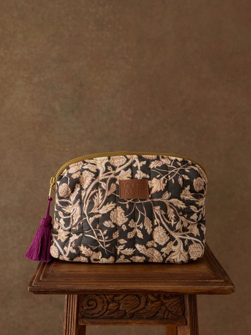 Maison pochette teiki Black Blooming Woods
