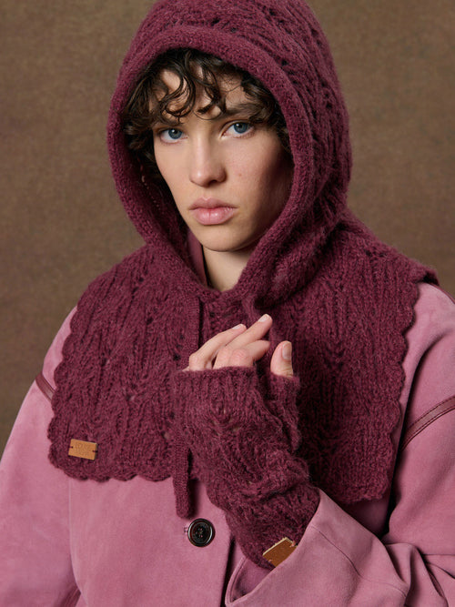 Femme Cagoule Baliou Raspberry