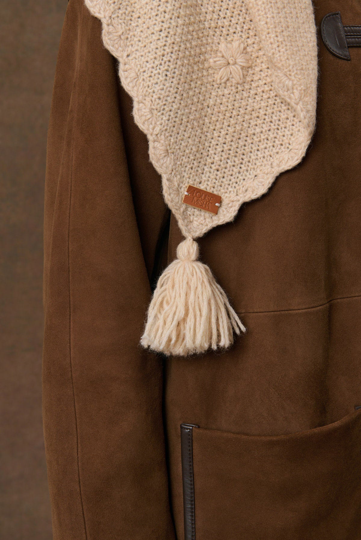 Écharpe Pompon