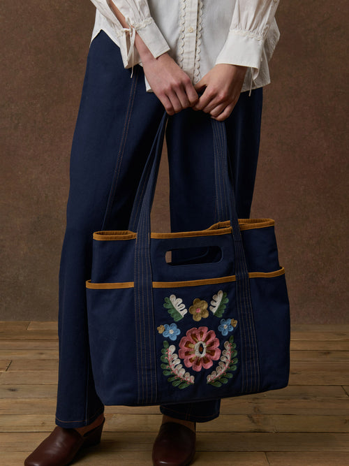Femme Sac Omid Navy