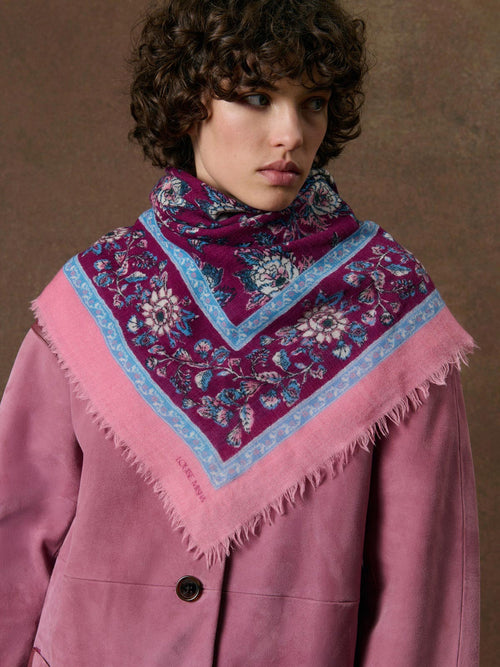 Femme Foulard Mekness Burgundy Dalia Dream