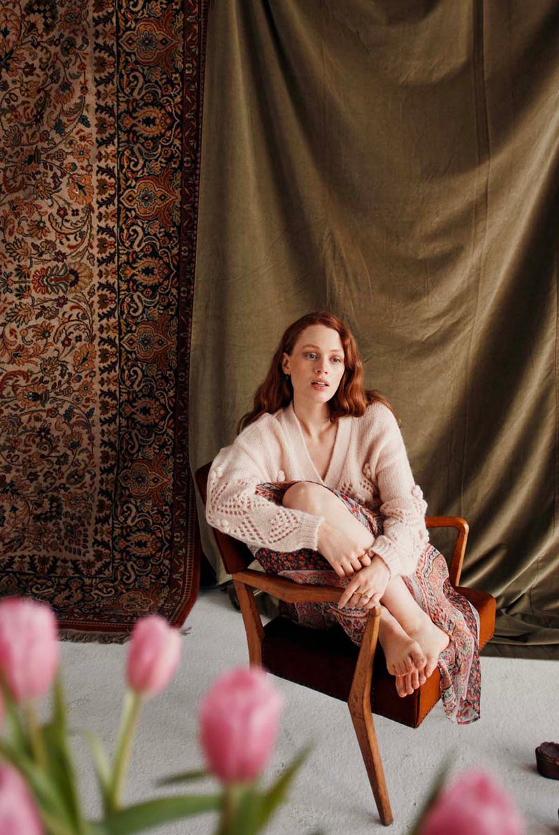 Jupe en Mousseline de soie Yunga