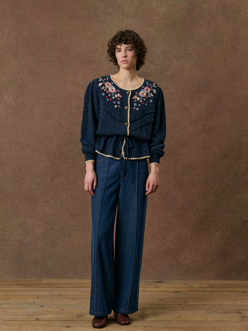 Femme Cardigan Sandya Midnight