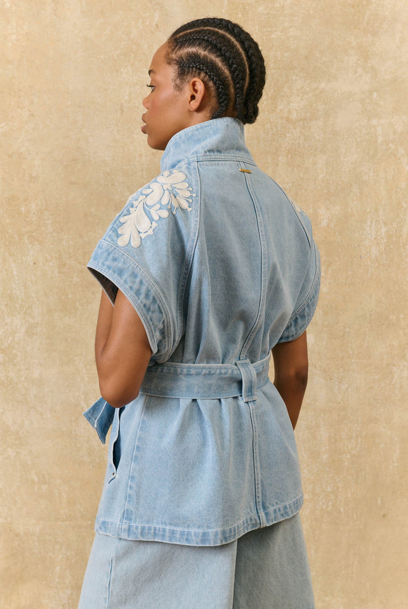 Katja Sleeveless Jacket