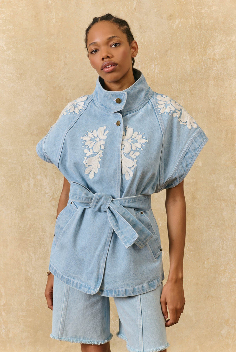 Katja Sleeveless Jacket