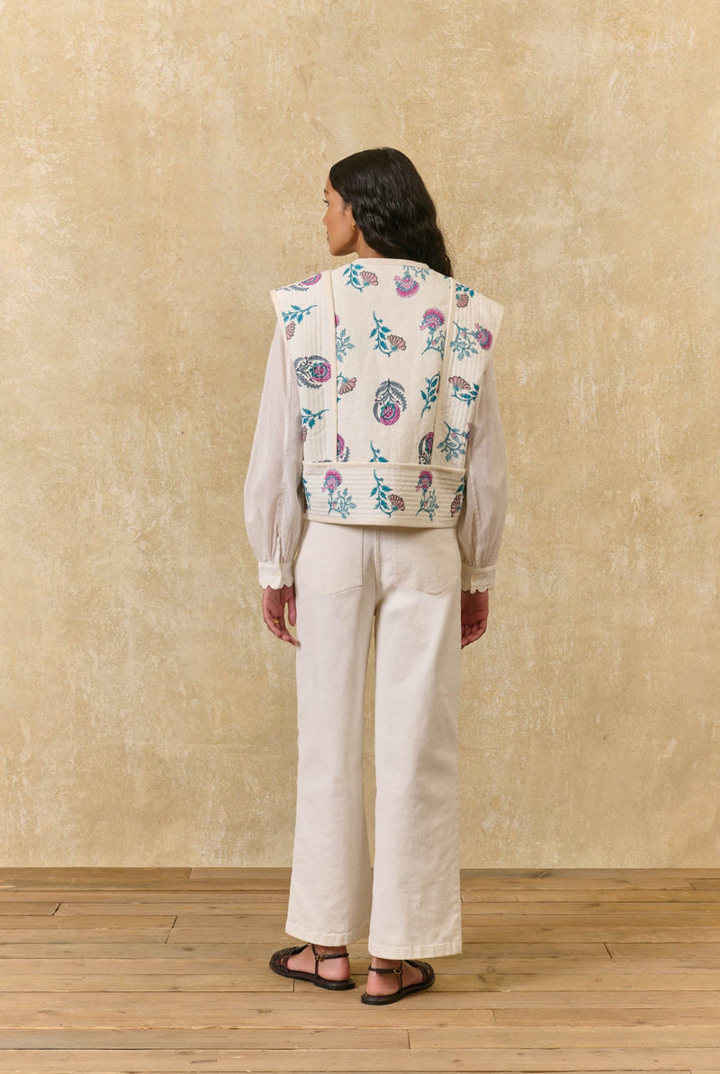 Maelle Sleeveless Jacket