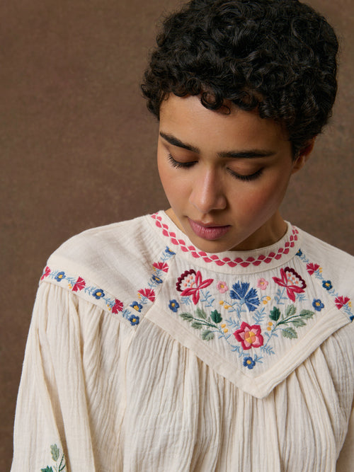 Femme Blouse Izzy Cream