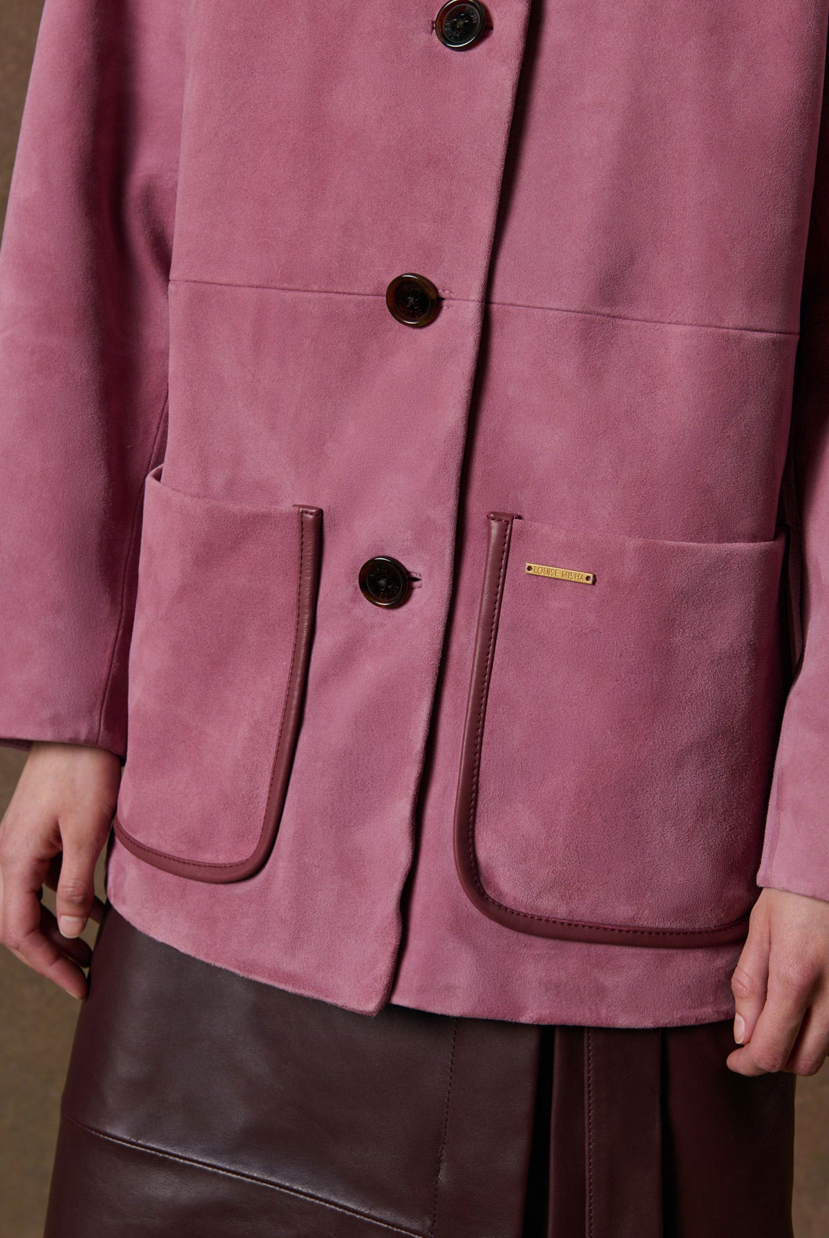 Veste En Daim Beate