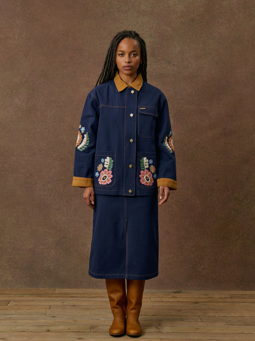 Femme Veste Amelia Navy
