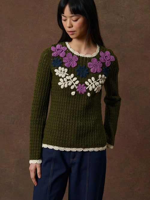 Femme Pull Dorota Khaki