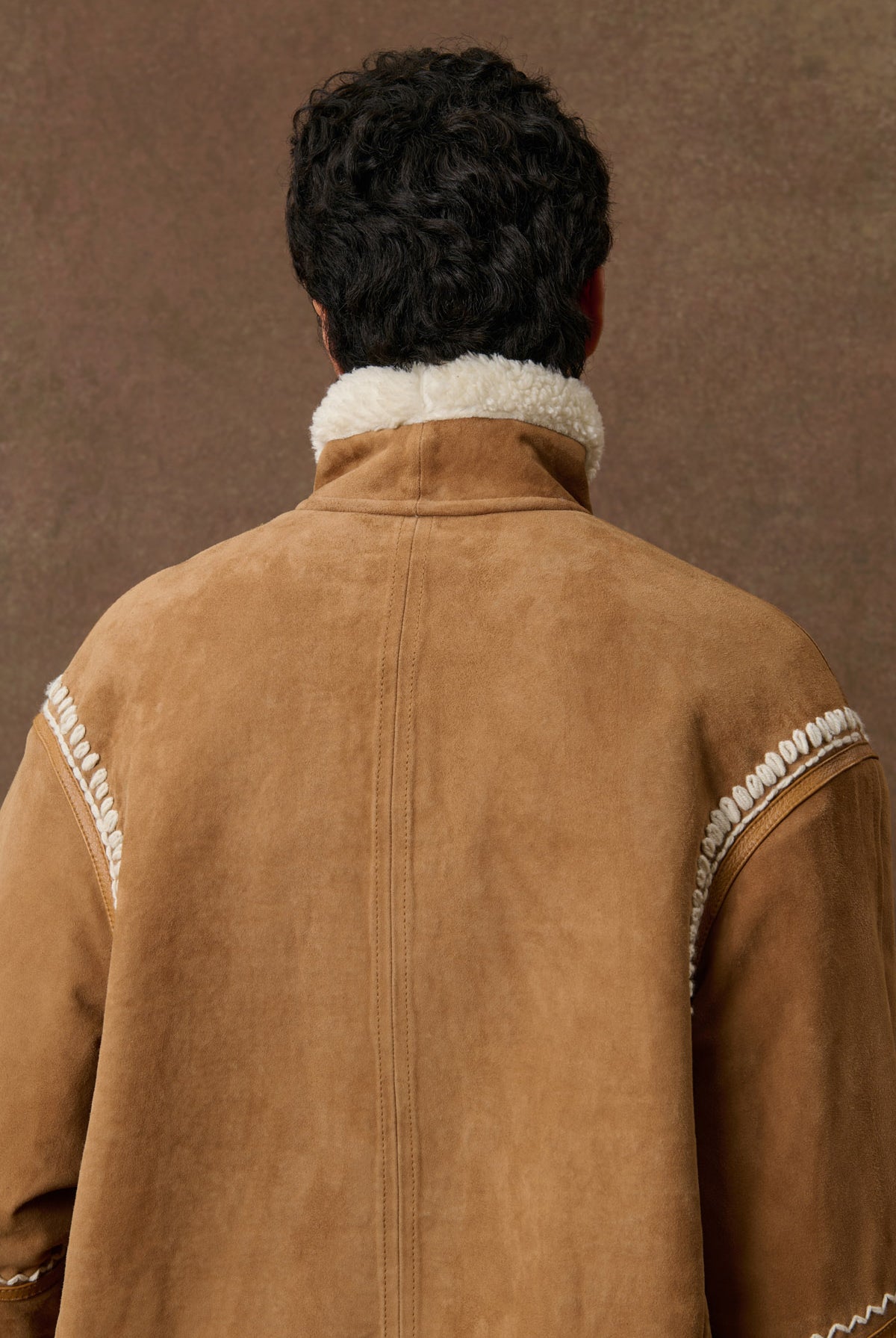 VESTE EN DAIM THERESA