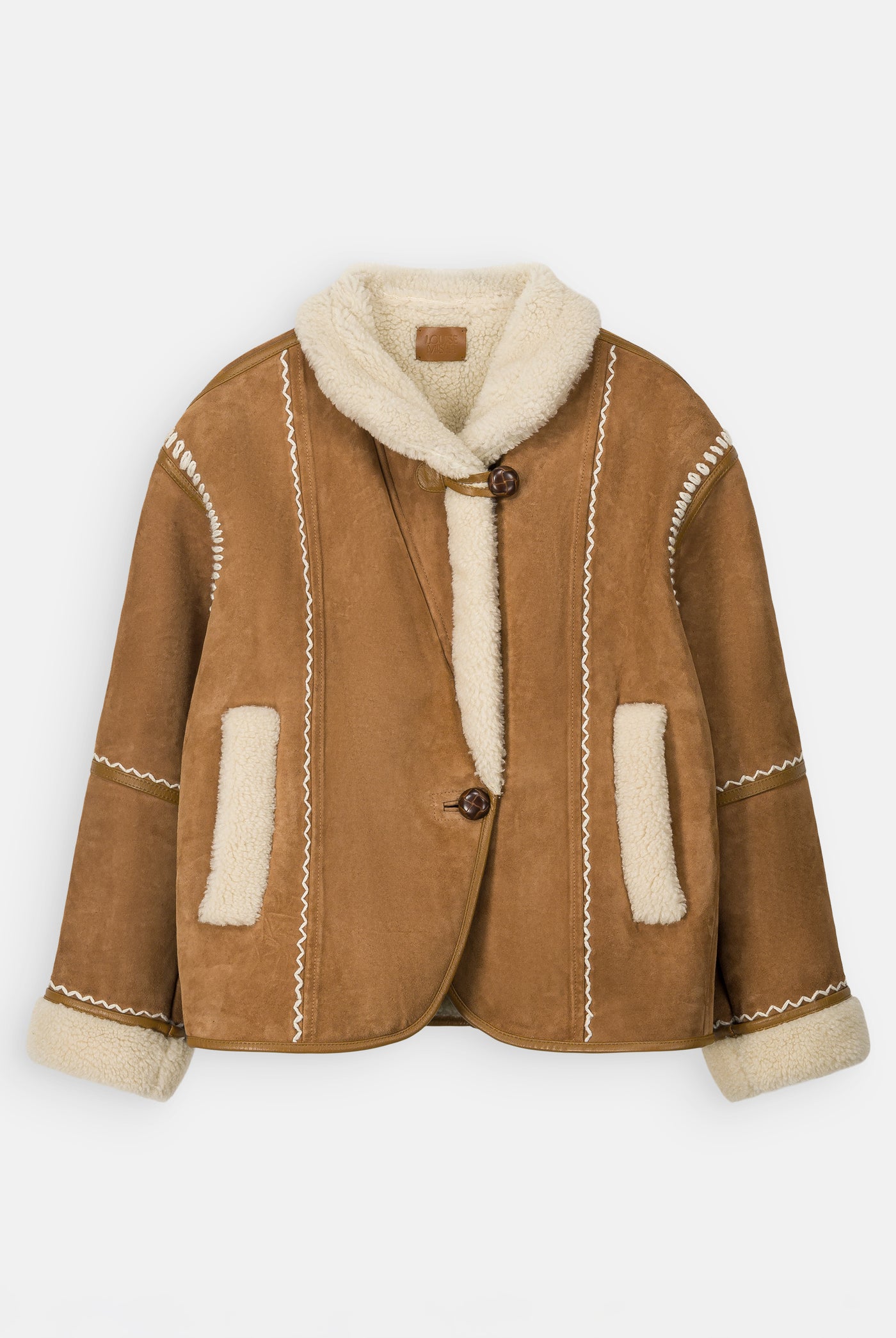 VESTE EN DAIM THERESA
