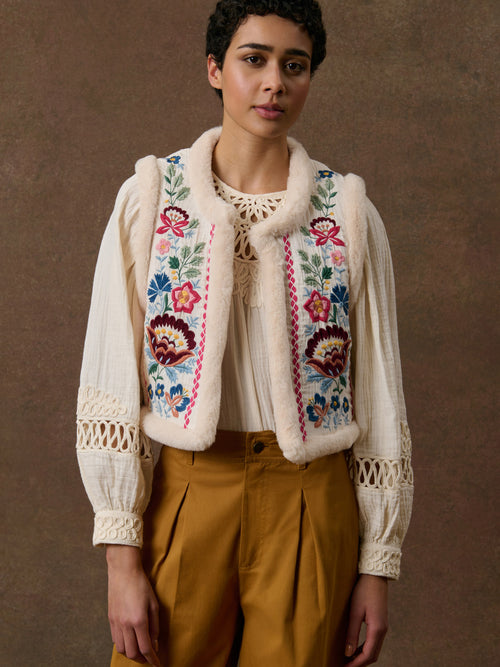 Femme Veste Renee Cream