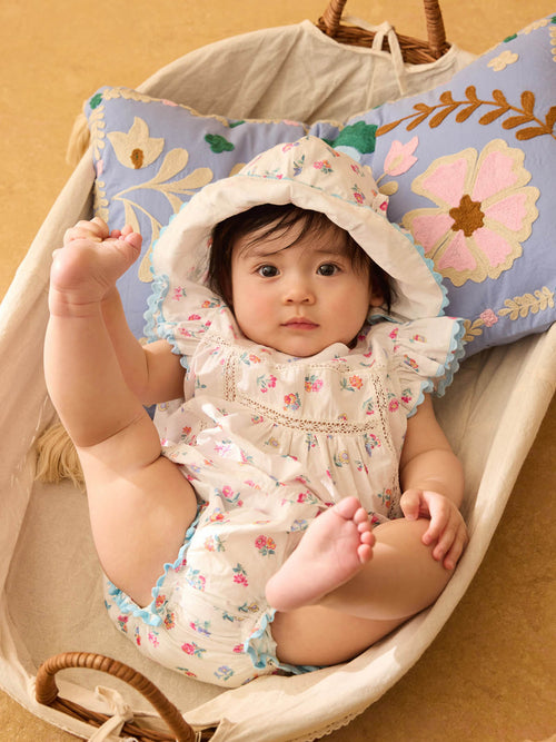 Bébé Fille Bloomers Maud White Felicita Flow