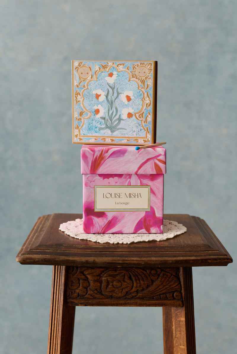 Scented candle + The Matchbox