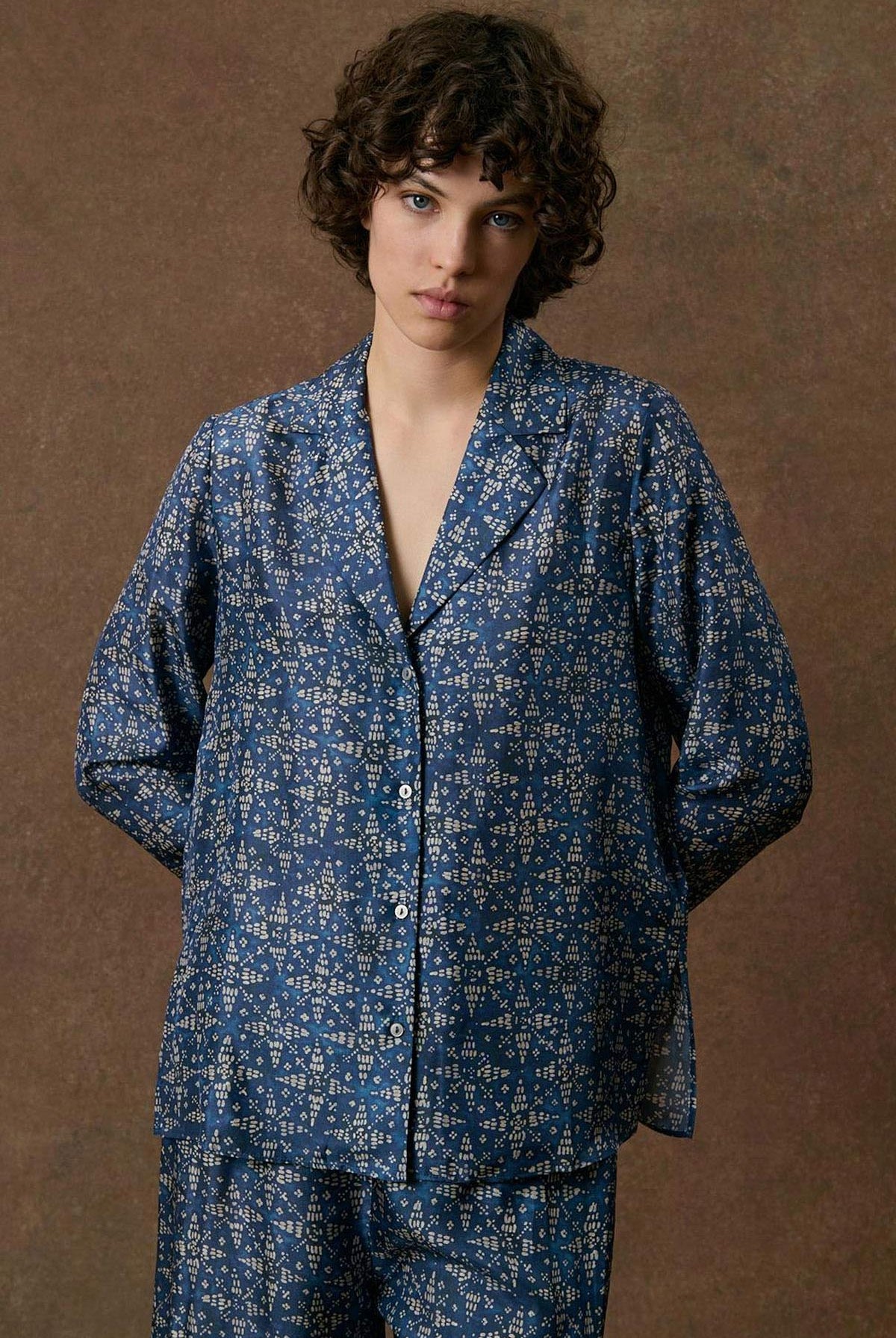 Chemise En Soie Louvianne
